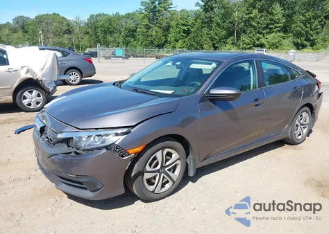 2017 Honda Civic Lx from USA, damaged, VIN 19XFC2F52HE034833